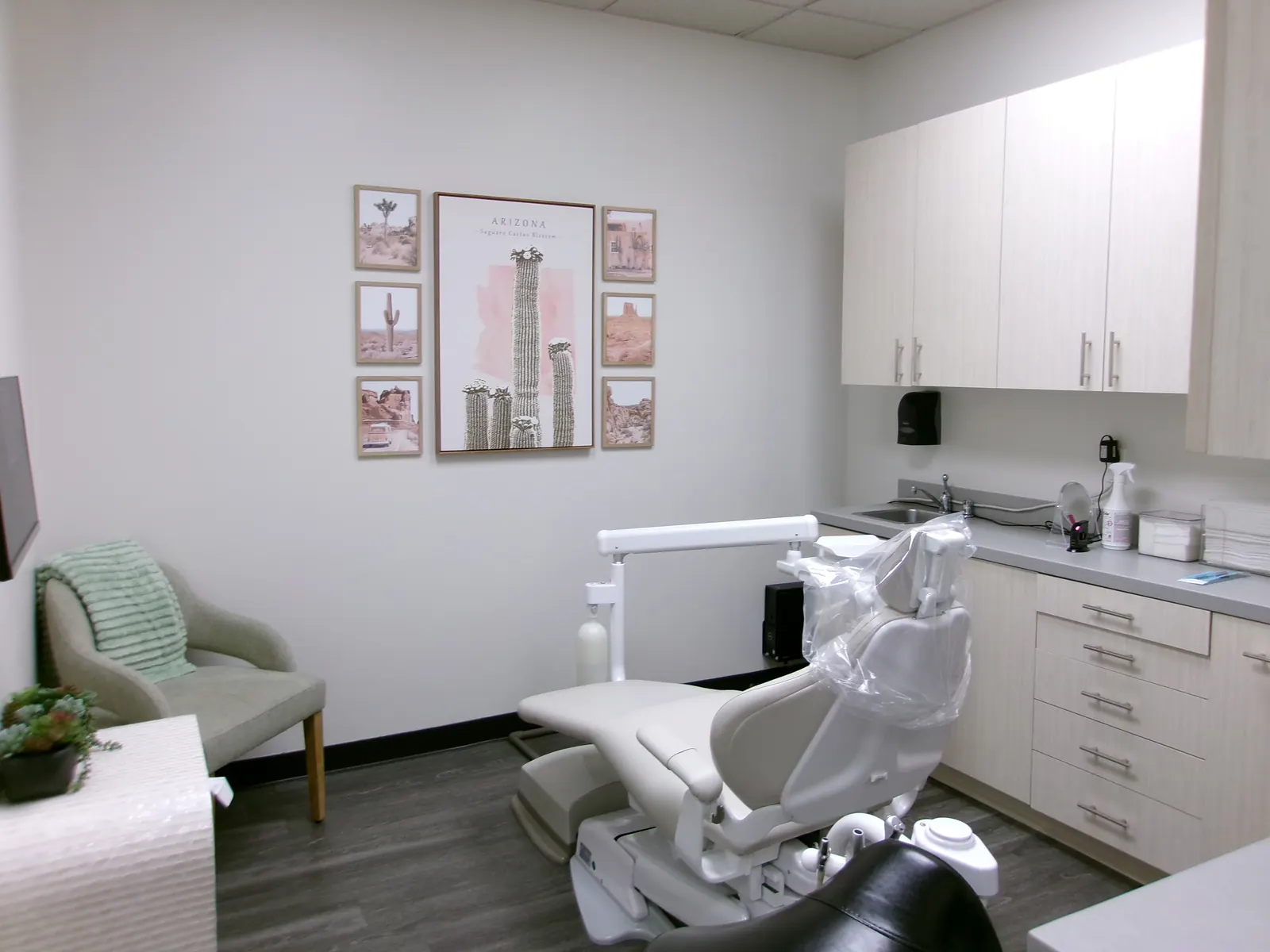Modern dental treatment room at Valley Dental Solutions in Chandler